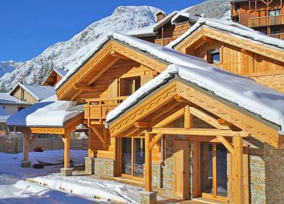 location chalet ski luxe alpes